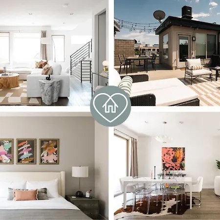 Vogue Posh Pad - Center Of Lohi - Large Roof Deck Villa